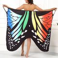 1. Clothing Butterfly Sarong Beach Coverup