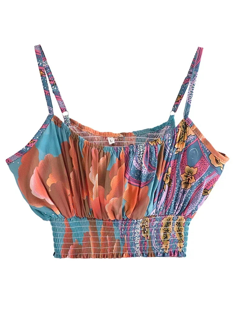 1. Clothing Boho Crop Top