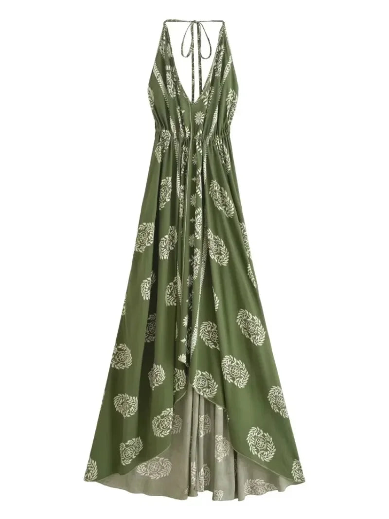 1. Clothing Boho Backless Dress