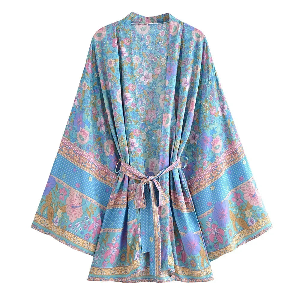 1.Clothing Boho Beach Kimono