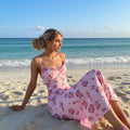 1. Clothing Floral Spaghetti Strap Dress