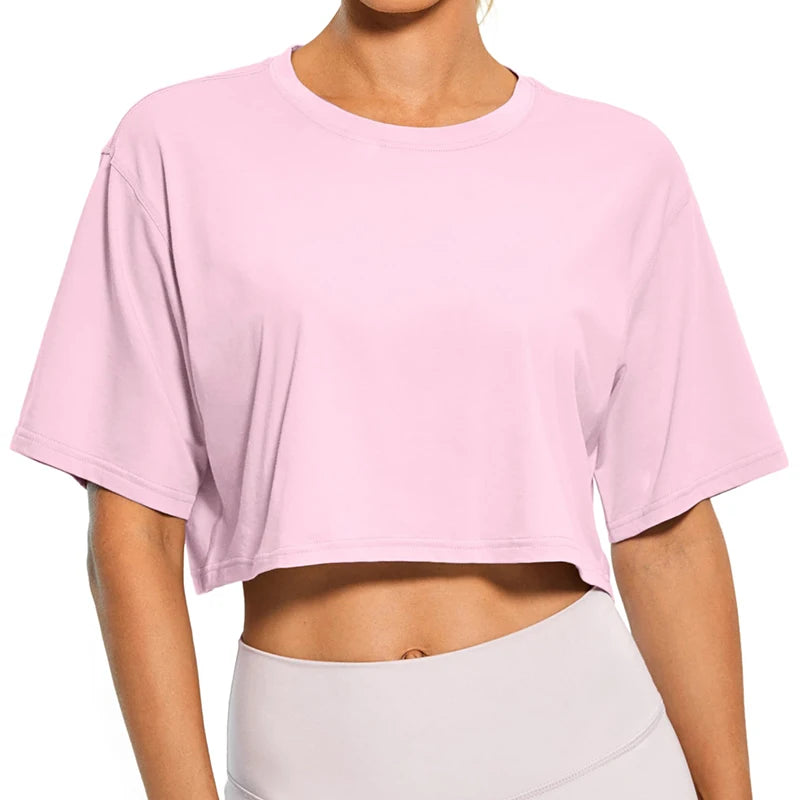 1. Clothing Crop T-Shirt