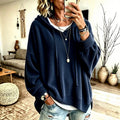 1. Hoodie Rib Knit Sweater