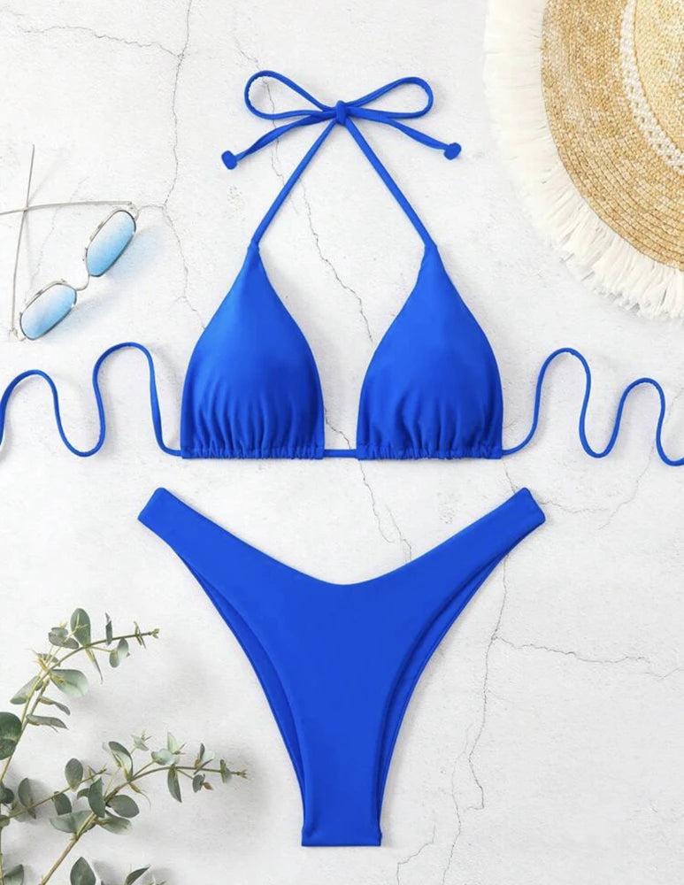 1. Clothing Brazilian High Waist String Bikini