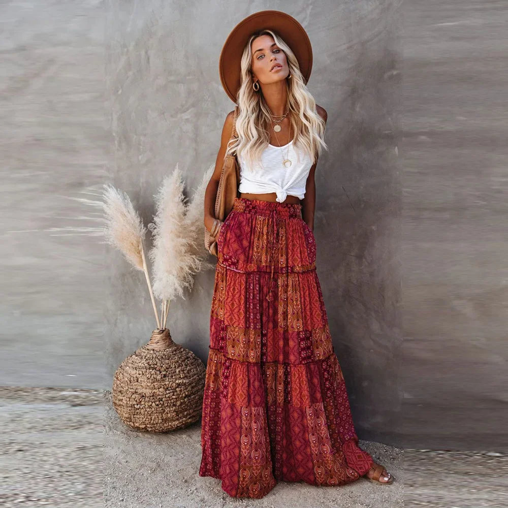 1. Clothing Boho Skirt