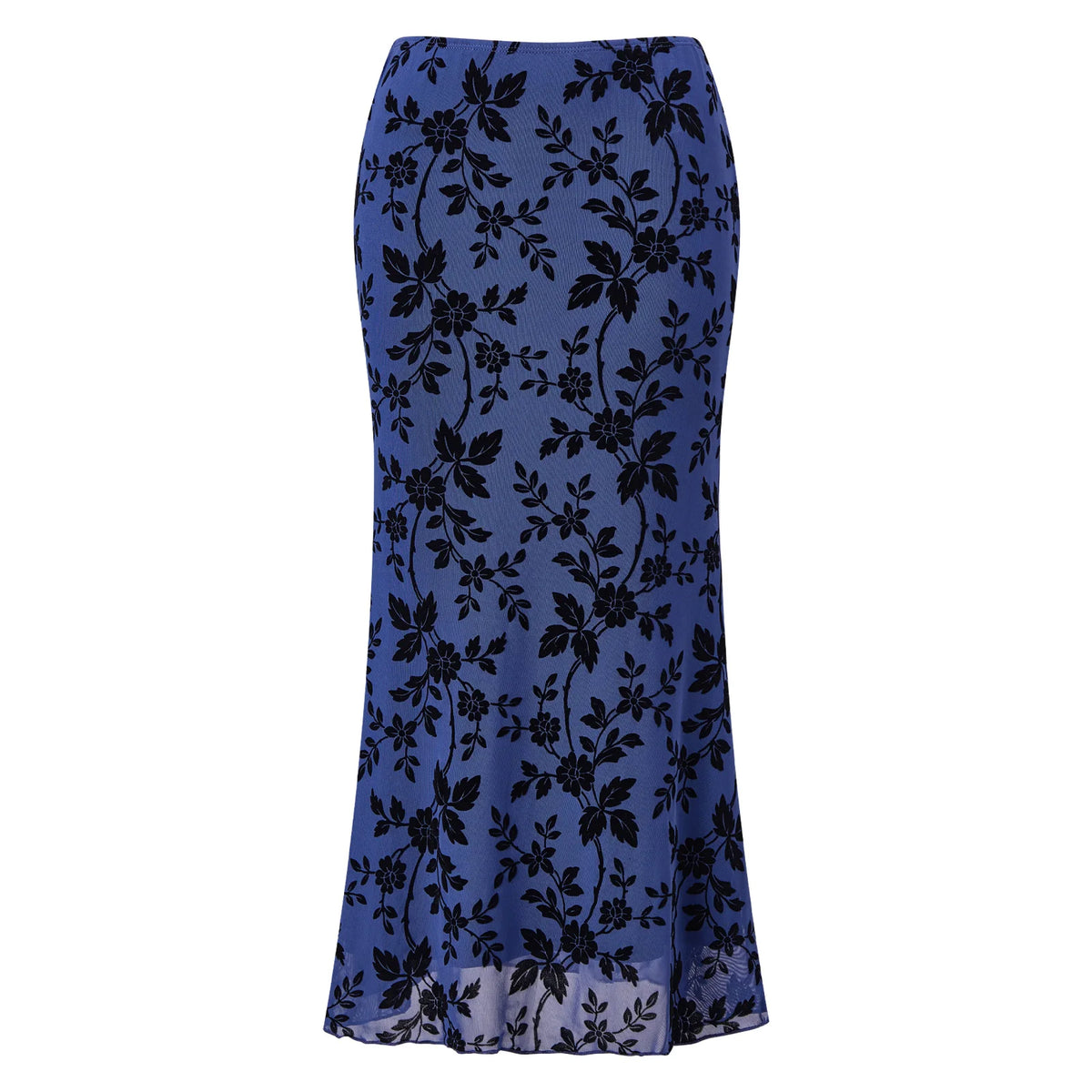 1. Floral Stretch Skirt