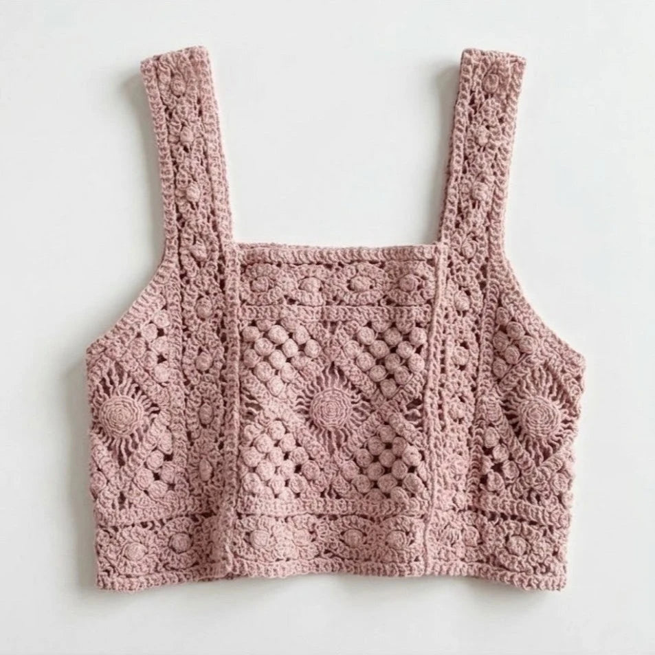 1. Clothing Boho Crochet Top
