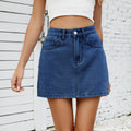 1. Clothing Denim Mini Skirt