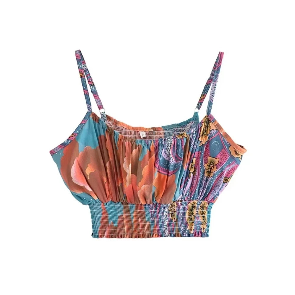 1. Clothing Boho Crop Top