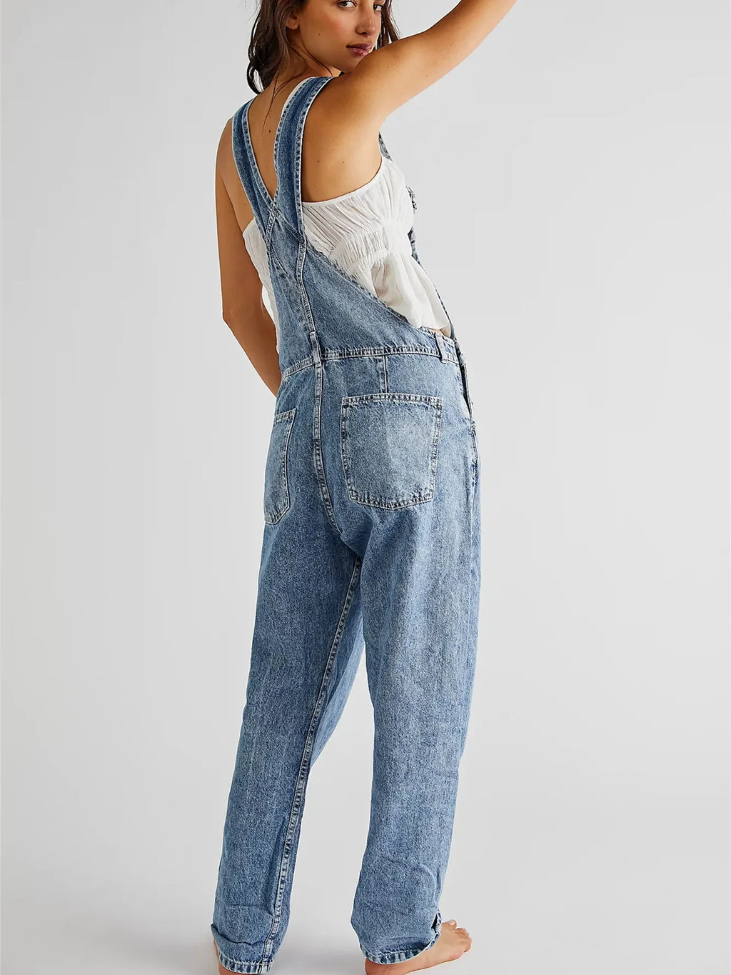 =1. Clothing Denim Overalls
