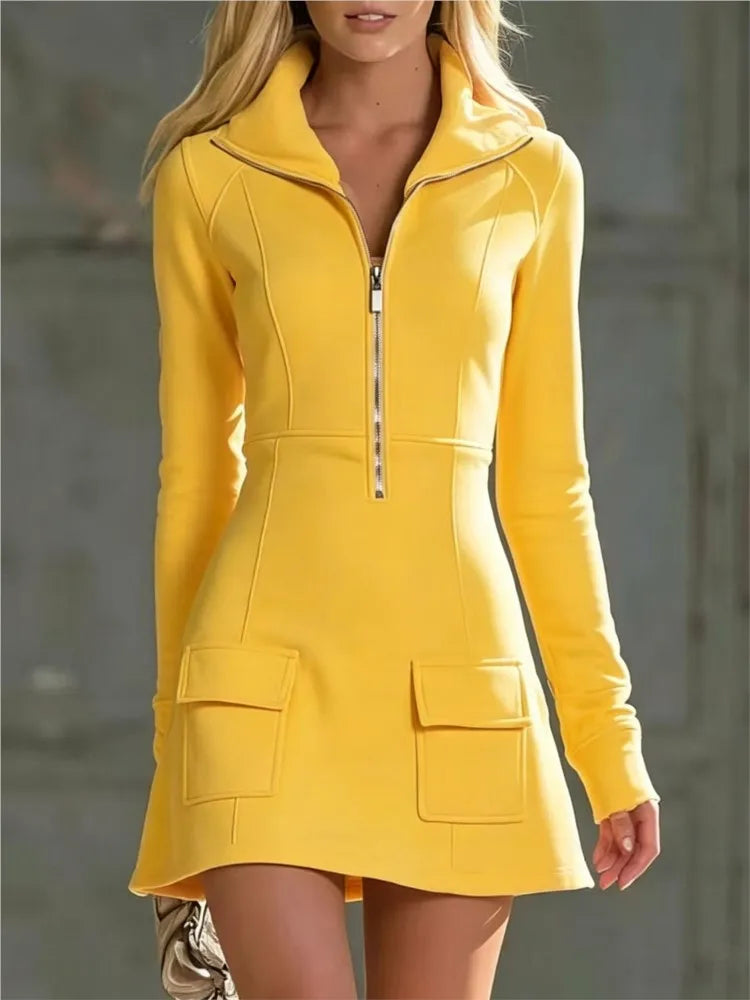 1. Sweatshirt Mini Dress