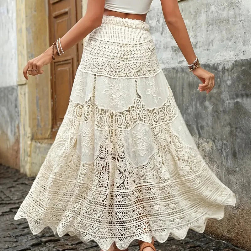 1, Clothing Crochet and Lace Skirt