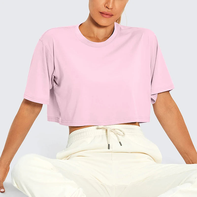 1. Clothing Crop T-Shirt