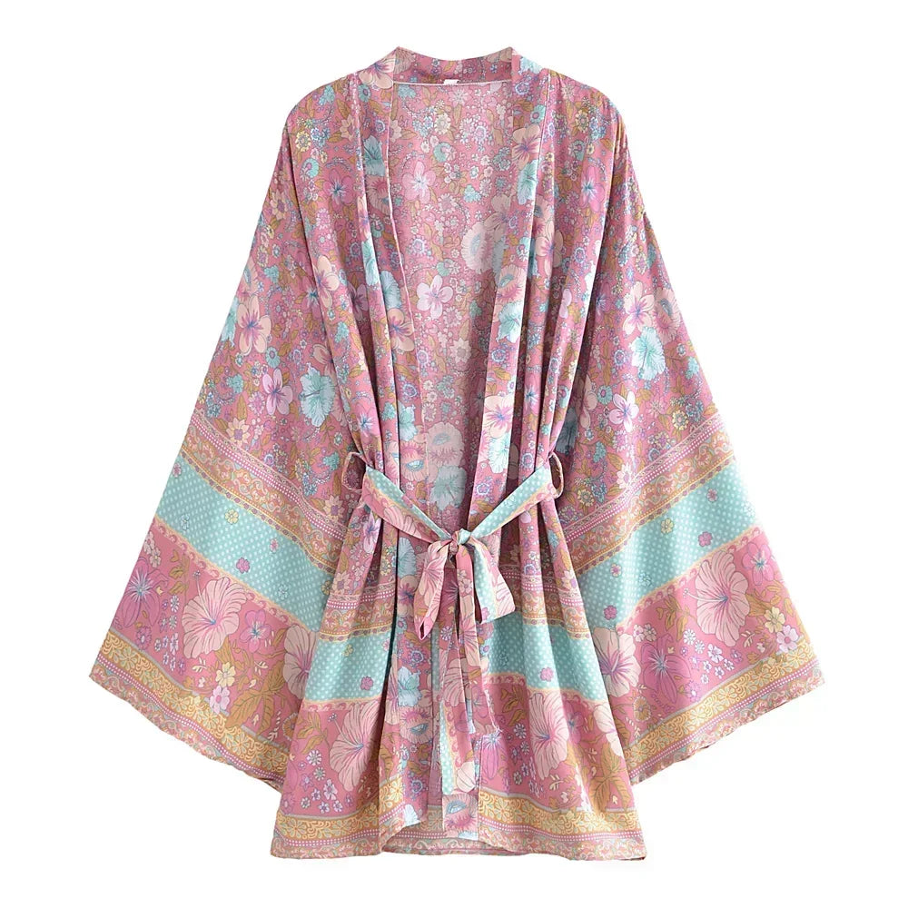 1.Clothing Boho Beach Kimono