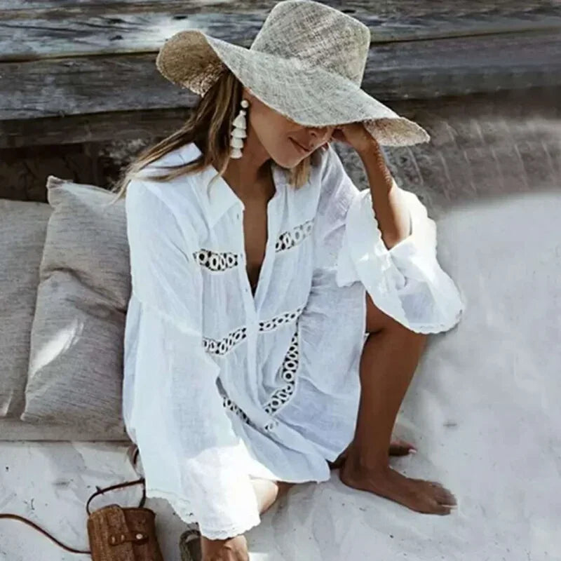 1. Clothing Shirt Dress Coverup