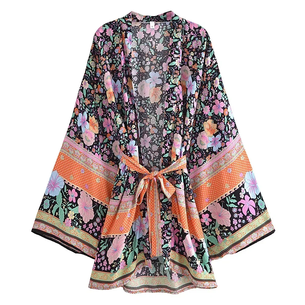 1.Clothing Boho Beach Kimono