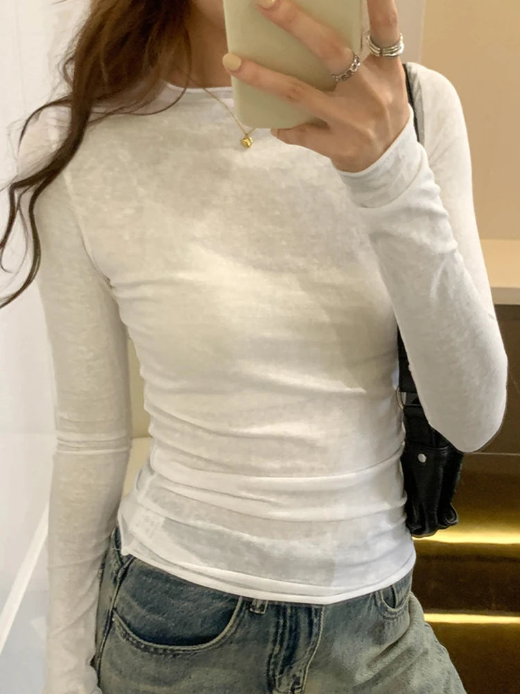 1 Long Sleeve Skinny T