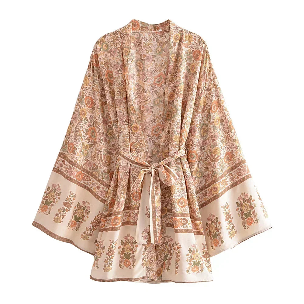 1.Clothing Boho Beach Kimono