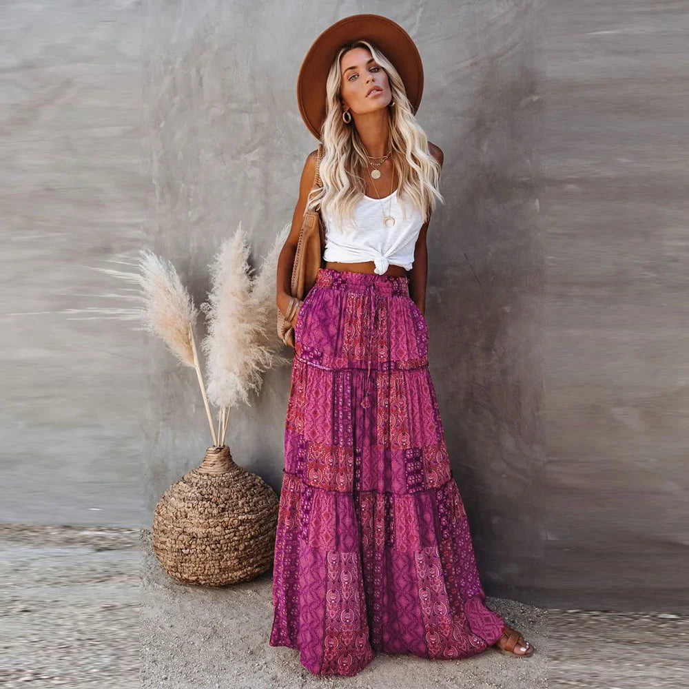 1. Clothing Boho Skirt