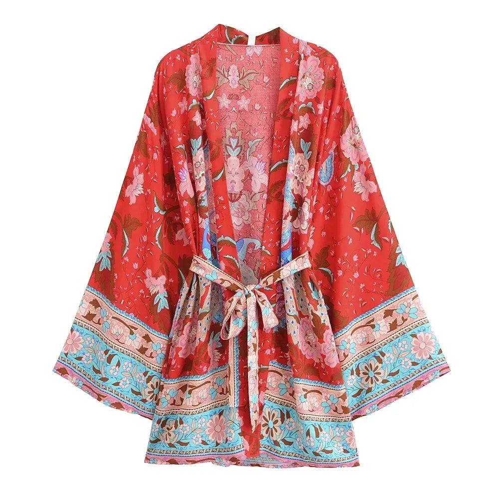 1.Clothing Boho Beach Kimono