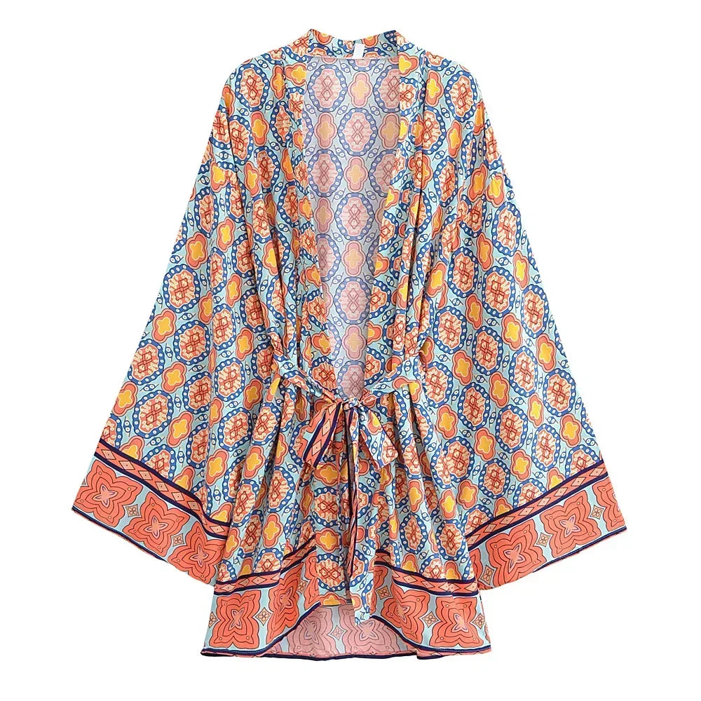 1.Clothing Boho Beach Kimono