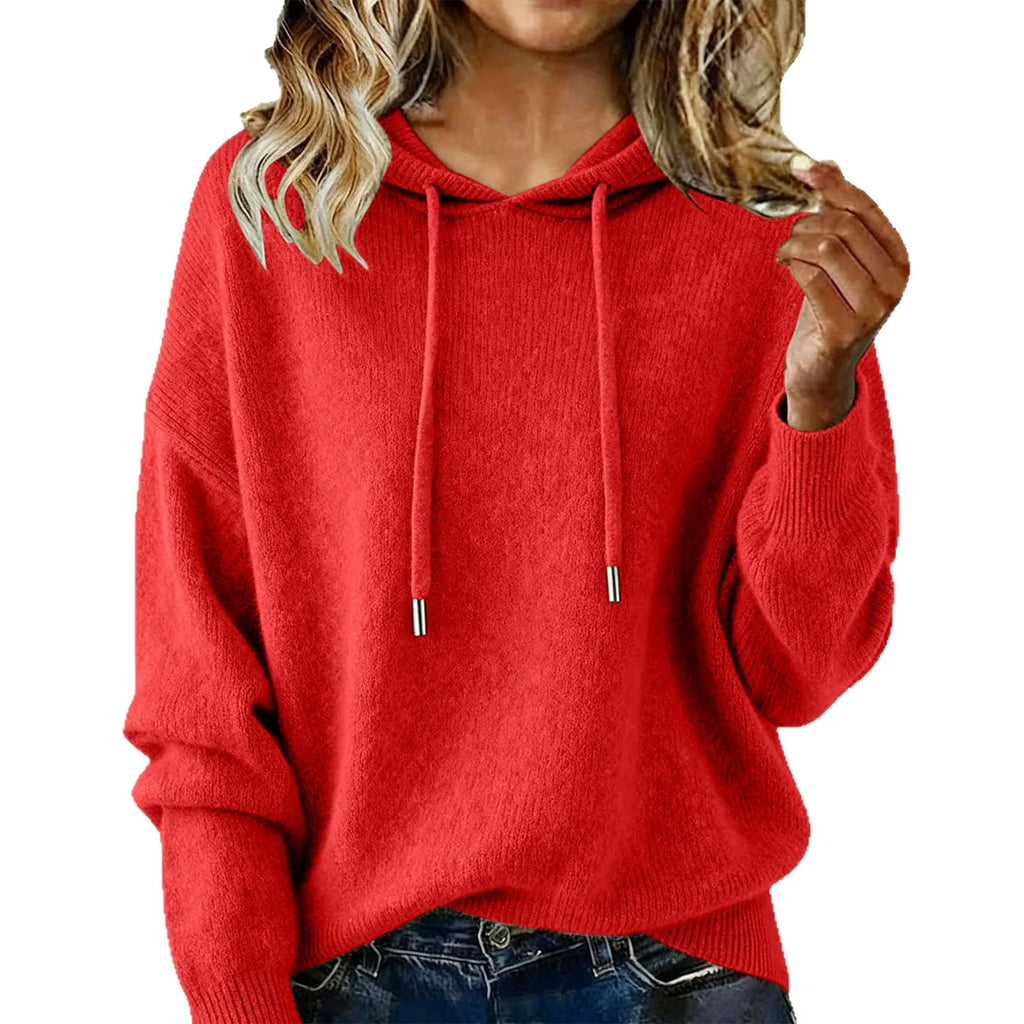 1. Cotton Blend Hoodie Sweater