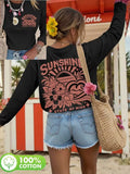 1. T-Shirt Sunshine State Of Mind 100% Cotton
