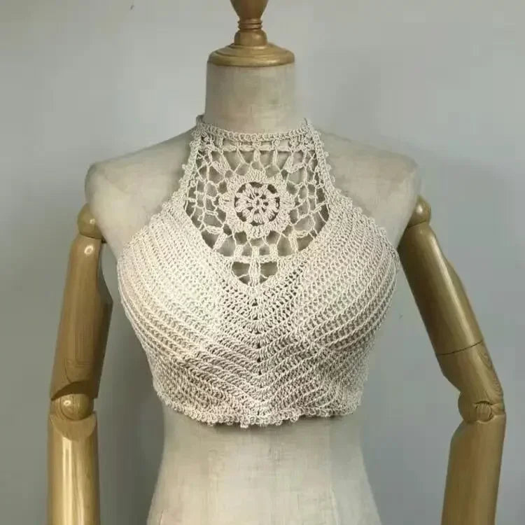 2. Halter Top Knit