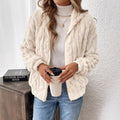 1. Cotton Fleece Cardigan Hoodie
